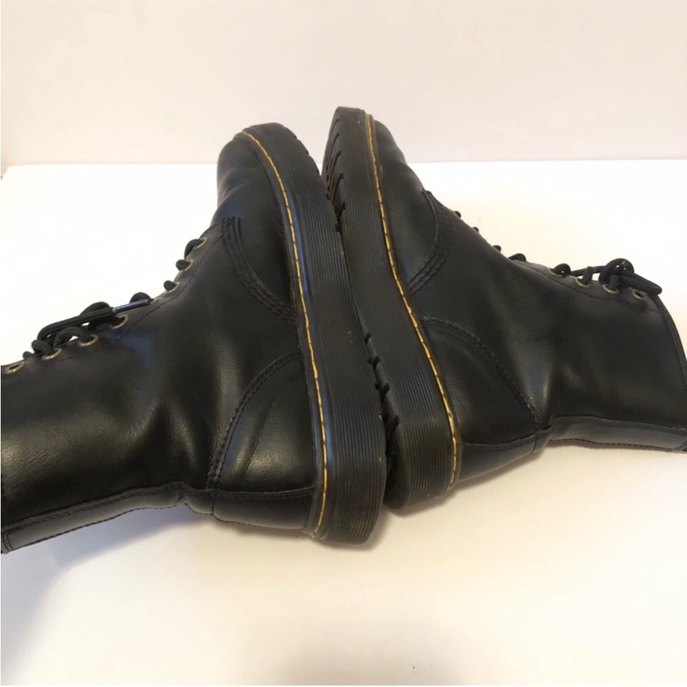 Dr. Martens Zavala Leather Combat Boots - Picture 5 of 8